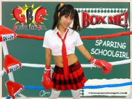 Box Me Sparring Schoolgirl