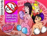 Teen Girls Braless Boxing Volume 2 Part 3