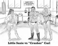 Little Susie vs Crusher Carl