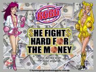 She Fights Hard For The Money