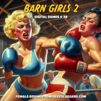 Digital Dames 78: Barn Girls 02