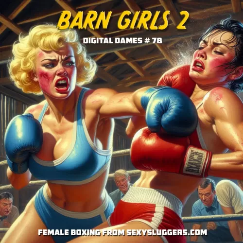 Digital Dames 78: Barn Girls 02