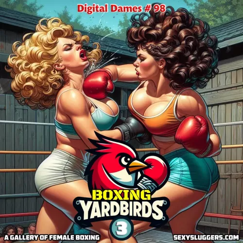 Digital Dames 98: Boxing Yardbirds 3