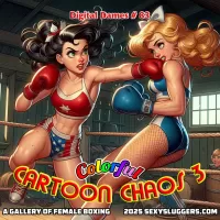 Digital Dames 83: Colorful Cartoon Chaos 03