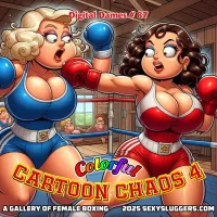 Digital Dames 87: Colorful Cartoon Chaos 04
